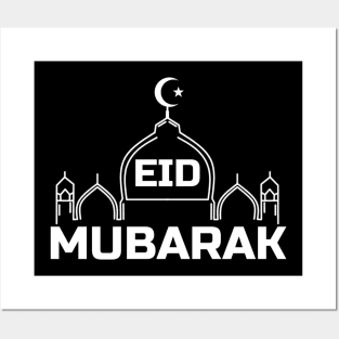Eid Mubarak Posters and Art